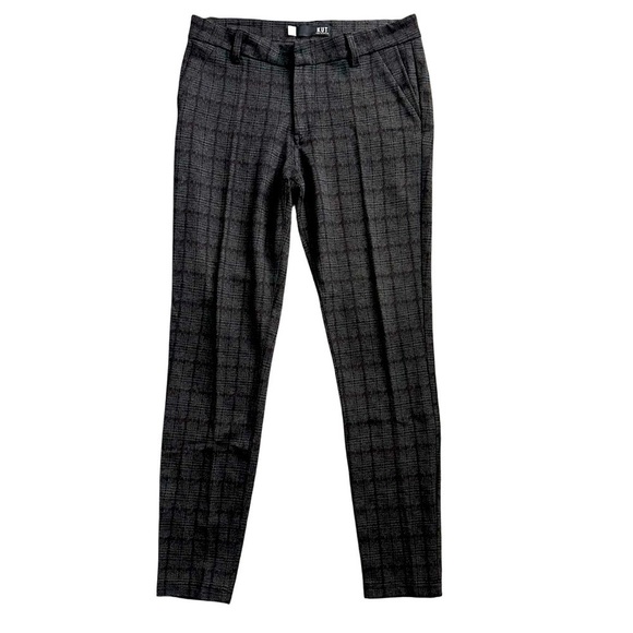 Kut from the Kloth Pants - Kut From The Kloth Mia Ankle Skinny Pants Womens 10 Gray Plaid Work Career